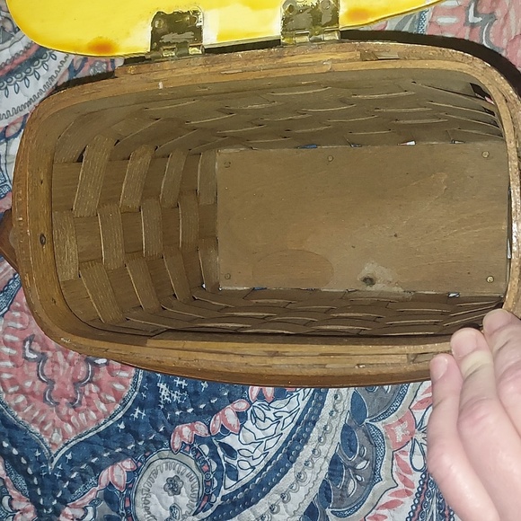 Basketville Putney Vermont Basket purse - Picture 7 of 9